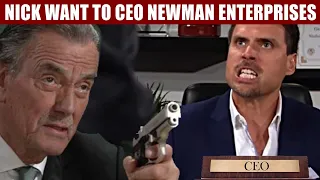 CBS Y&R Spoilers 2022 Nick wants to be the CEO of Newman Enterprises after defeating Ashland