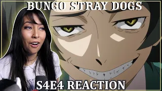 PERFECT CRIME!! | Bungo Stray Dogs Season 4 Episode 4 Reaction Opening Reaction!!
