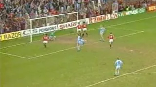 [89/90] Man Utd v Man City, Feb 3rd 1990 [Highlights]