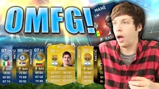 MESSI PACKED TWICE IN TEAM OF THE SEASON (TOTS)!! - FIFA 15 PACK OPENING