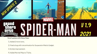 How to install Latest Spiderman mod 2021 v1.9 by j16d Update 2 in Gta Sa | Gta Sa Spiderman Mod