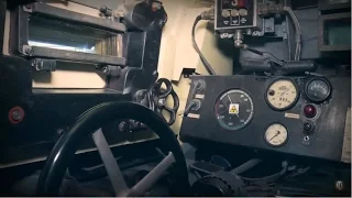 Inside Tank Tiger H1. Realistic Game Simulator of the German Tank of World War 2