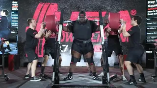 Ray Williams Raw Squat World Record 490kg/1080lbs!