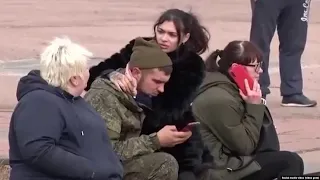 Emotional Goodbyes Across Russia As Ukraine Mobilization Begins