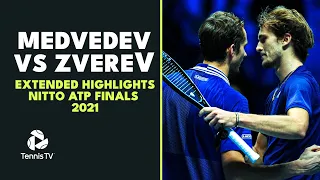 DRAMATIC Medvedev vs Zverev Meeting | ATP Finals 2021 Round Robin Extended Highlights