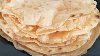 Тонкий лаваш без дрожжей и без сковороды/Томатный лаваш/thin pita bread without yeast and frying pan