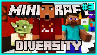 MINECRAFT DIVERSITY WITH THE BOYS! (Minecraft Bedrock) #3 - INTO THE PUZZLE BRANCH!