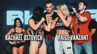 Faced between Rachael Ostovich and Paige Vanzant