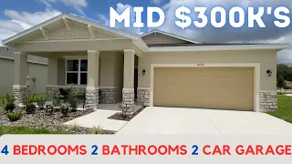 New Homes For Sale near Orlando Florida. Preview tour of new construction model home.