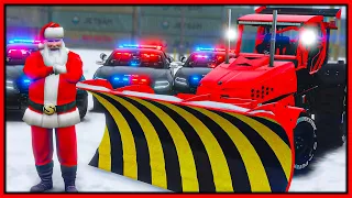 GTA 5 Roleplay - SANTA DESTROYS COPS | RedlineRP