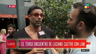 💥 El tenso encuentro entre Luciano Castro con LAM