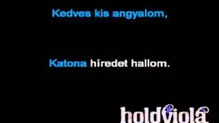 Holdviola - Erdő, Erdő (karaoke)