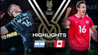 🇦🇷 ARG vs. 🇨🇦 CAN - Highlights | Men's OQT 2023