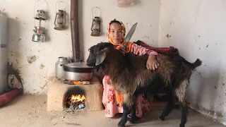 A Very Traditional Life in The Most Remote Village of Afghanistan | Cooking Goat | DO PYAZA RECIPE