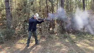 Testing Poor man’s shotshell-#4 buckshot-Maverick 88