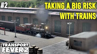 Is this too early for trains? | Beginners Guide | Part 2 | Transport Fever 2 | No Mods