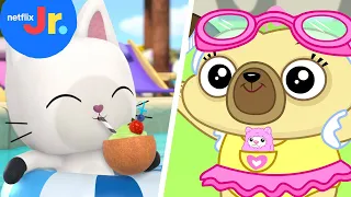 Summer Fun With Chip & Potato, Sharkdog, Gabby, and More! 🌊🌺 | Netflix Jr