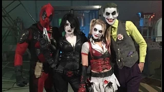Who would win? Deadpool and Domino vs Joker and Harley Quinn SPBD