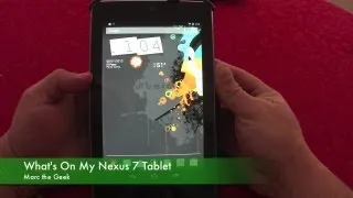 What's on my Nexus 7 Tablet