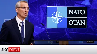 NATO chief delivers update on Ukraine war and spy balloons