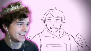 Eret Reacts to "Dre SMP" Animatic by SADist!