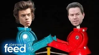 Harry Styles & Mark Wahlberg to Fight? First 'The Fault In Our Stars' Photo Revealed