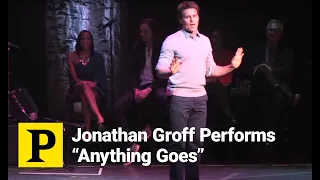 Jonathan Groff Channels His Inner Sutton Foster to Perform "Anything Goes"