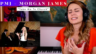 Postmodern Jukebox ft. Morgan James "Take Me To Church" REACTION & ANALYSIS by Vocal Coach