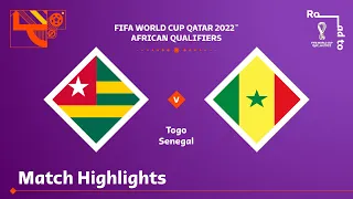 Togo v Senegal | FIFA World Cup Qatar 2022 Qualifier | Match Highlights