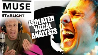 Matt Bellamy - Muse - Starlight Isolated Vocal Analysis - Singing & Production Tips