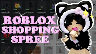 SHOPPING SPREE ON ROBLOX AGAIN! 1.5K 🤩😱🛍️