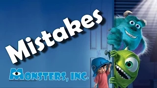 5 Great Boo-Boos That Made Disneys Monsters Inc. The Movie Better | Monsters Inc MOVIE MISTAKES