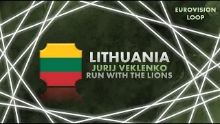 JURIJ VEKLENKO - RUN WITH THE LIONS | 1 HOUR LOOP | LITHUANIA | EUROVISION 2019