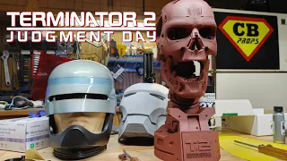 3D Printed Terminator T800 Endoskull Build - Part 1