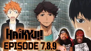 Haikyuu Reaction Season 1 Episodes 7-9