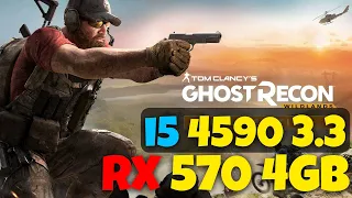 Ghost Recon Wildlands - RX 570 4GB - i5 4590 - 1080p | no internet game - offline game