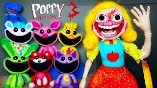 All Poppy Playtime 3 - MISS DELIGHT, DOGDAY, CATNAP, - Boss Fight - FULL Gameplay (Smiling Critters)