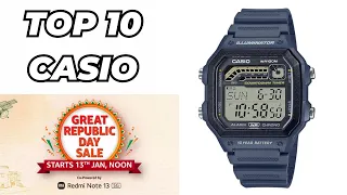 Amazon Great Republic Day Sale 2024   TOP 10 Casio Watches on Sale