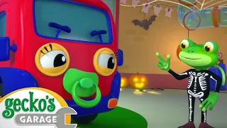 Baby Truck Trick or Treat | Gecko's Garage | Cartoons for Kids | Learning Show | Halloween