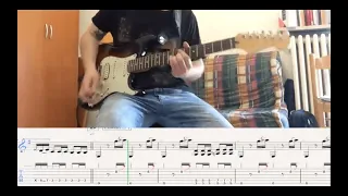 Maneskin - Zitti e buoni GUITAR COVER + PLAY ALONG TAB + SCORE