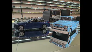 1:18 Diecast Review Unboxing Chevrolet Apache & Cadillac CT5 #model #review #chevy #diecast #truck