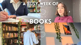 A couple busy weeks of books & book clubs // new projects + reading 6 novels