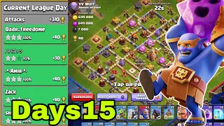 May season days15|super bowler smash th16|legend league attack|clash of clans