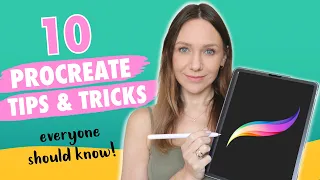 10 Procreate Tips & Tricks that will save your time!