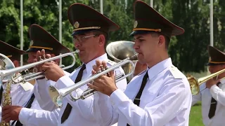 Плац-концерт военного оркестра 30-й отдельной краснознаменной железнодорожной бригады