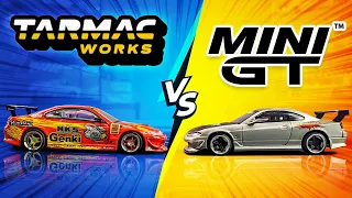 Battle of the Brands | 1/64 Tarmac Works 🆚 MINI GT