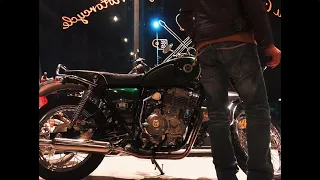 Классический мотоцикл SHINERAY 400 (COMBAT 400, MASH 500). Промо-ролик.