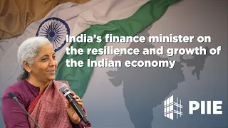 India's finance minister on the resilience and growth of the Indian economy