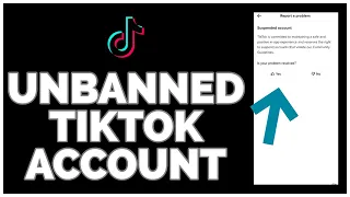 How To Unbanned TikTok Account (2023) | Recover Your Banned TikTok Account (Quick & Easy)