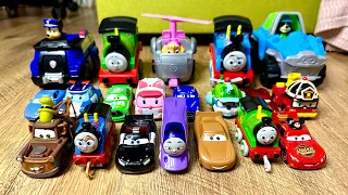 Play with Disney Pixar Cars, Thomas and Friends, Lightning McQueen, Tow Mater, Storm, Sally, Cruz